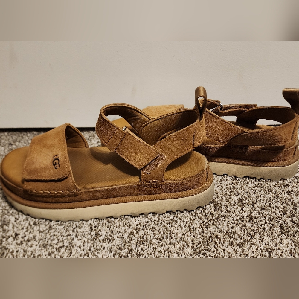 UGG Tan Suede Sandals